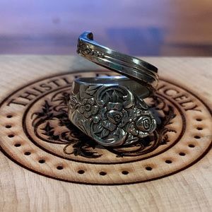Silver Plated Spoon Ring